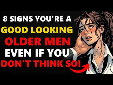 8 Proven Signs You’re a Highly Attractive Older Man | Female Psychology | Stoicism