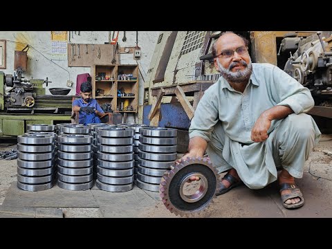 Excellent Mass Production Process of Making Rotavator Gear in A Local Factory