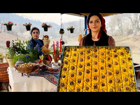 Baking Baklava for Nowruz, the Iranian New Year