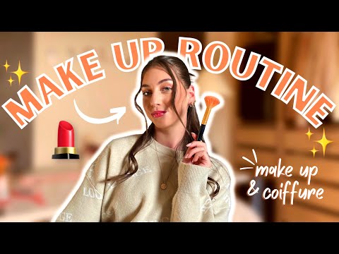 ON SE PRÉPARE ENSEMBLE ? ✨⎮Make up routine & Coiffure !