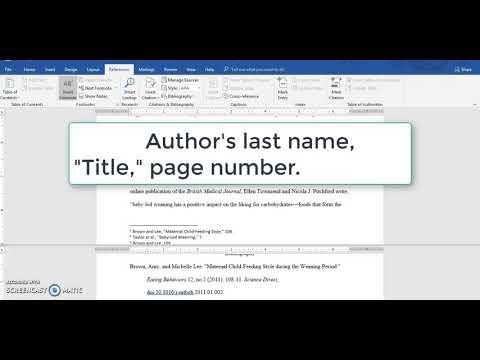 Create Chicago-style footnotes in MS Word