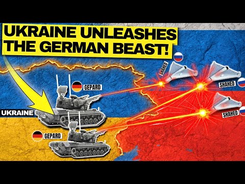 Germany's Gepard Tanks Are Shredding Russian Drones Over Ukraine