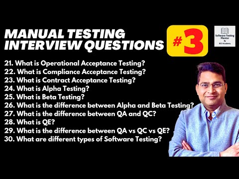 Manual Testing Interview Questions and Answers with Examples - Part 3