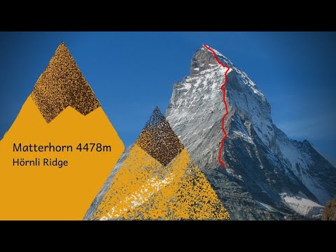 MATTERHORN. Climbing the Matterhorn.