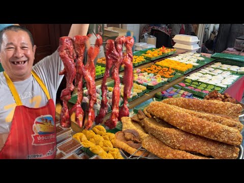 曼谷早市，！深入本地人生活区，感受当地人的市井生活，物美价廉，看什么都想吃……
