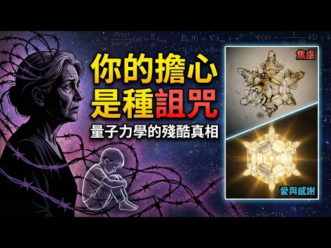 愛因斯坦晚年不得不信的真相：為什麼你的“擔心”，其實是一種最惡毒的詛咒？| 量子力學 | 吸引力法則 | 觀察者效應 | 水結晶實驗 | 潛意識 | 自我療癒 | 墨菲定律 | 轉念