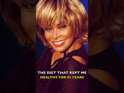 The Diet That Kept Tina Turner Healthy For 83 years #shorts
