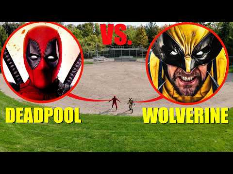 DEADPOOL VS WOLVERINE IN REAL LIFE! (THE FINAL FIGHT)