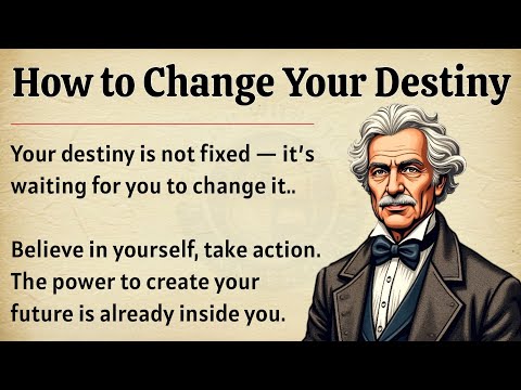How to Change Your Destiny 🔥 | Best Motivational Video | Create Your Own Future | Graded Reader ✅️