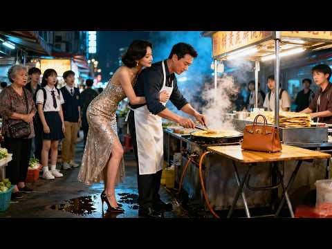 Shocked! I cursed my boss daily—she’s my street-food dad’s fiancée, China’s No.1 heir! #shortdrama