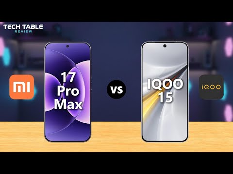 Xiaomi 17 Pro Max VS iQOO 15 – Performance Phone Battle