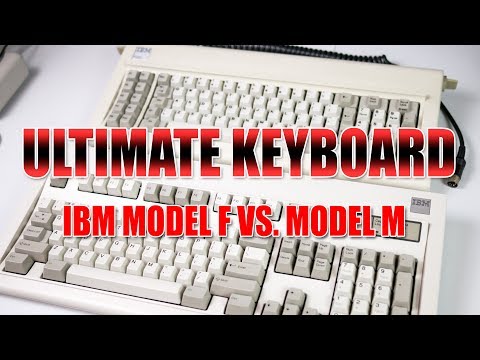 Ultimate Keyboard Showdown - IBM Model F or Model M?