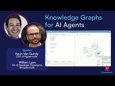 GraphGeeks Talk: Knowledge Graphs for AI Agents