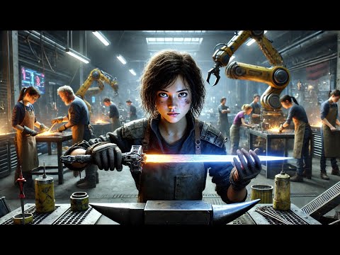 The Class Was Told to Forge a Blade — The Human Girl Sharpened a Piece of Bone| HFY SCIFI BEST STORY