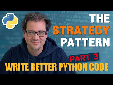 The Strategy Pattern: Write BETTER PYTHON CODE Part 3
