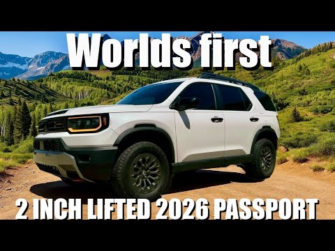 How to lift the 2026+ Honda Passport with the HRG Offroad 2 inch lift kit!