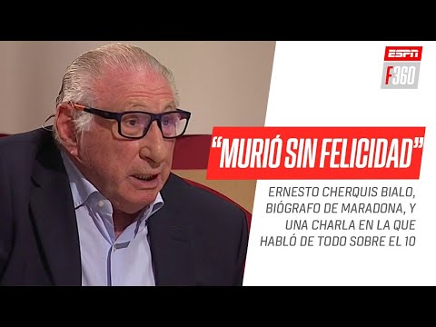Cherquis Bialo: "#Maradona fue el único deportista que logró la categoría de Dios sin ateos"