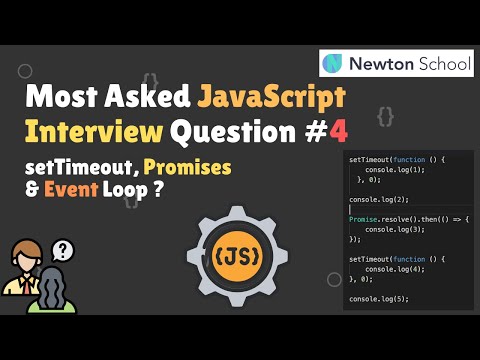 Most Asked JavaScript Interview Questions | setTimeout, Promises & Event Loop | JS Interview Series