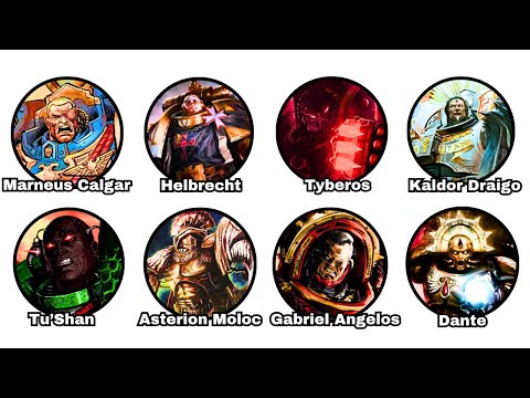 The Most Powerful Chapter Masters Explained and Ranked in 18 Minutes