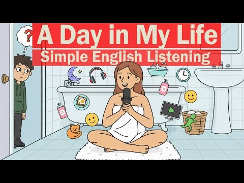 My Daily Routine 😄 | Easy English Listening A1 | Easy Conversation for Beginners