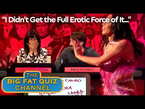 David Mitchell Worried About Phone During Twerk Performance | Big Fat Quiz