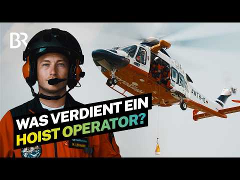 Job im Helikopter: Er bringt Techniker zum Offshore Windpark I Lohnt sich das? I BR
