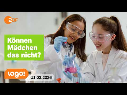 Frauen in Wissenschaft & Forschung: Warum gibt es so wenige? | logo!-Nachrichten vom 11.02.26