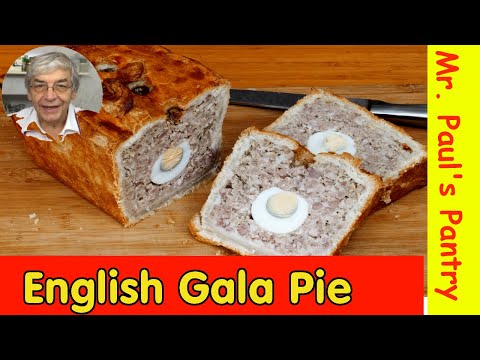 Traditional English GALA PIE
