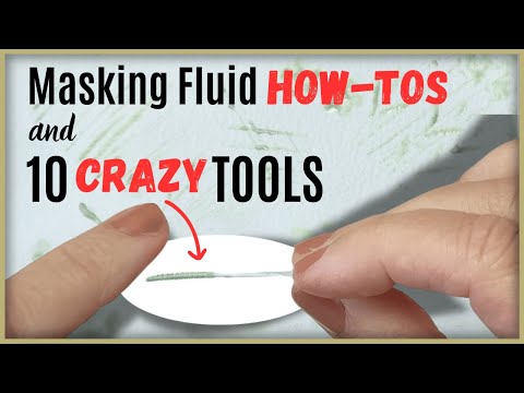 Masking Fluid Tricks every Watercolour Beginner Should Know!