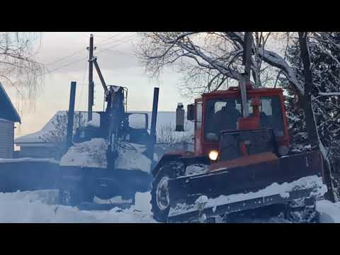 #т150 #застрял #зима #снег