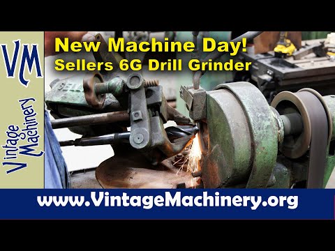 New Machine Day! Sellers 6G Drill Grinder