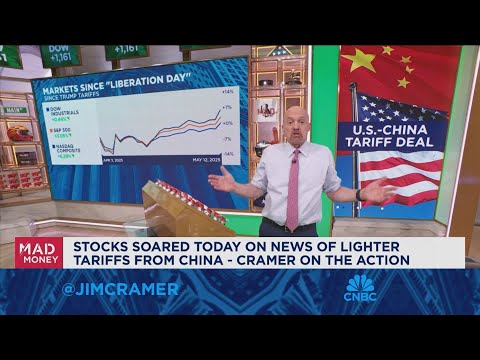 Jim Cramer talks the impact of the latest U.S.-China trade news on markets