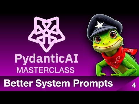 Dramatic Improvement! Design Better Agents with System Prompts in PydanticAI