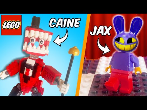 I Built The Amazing Digital Circus out of Lego Again!