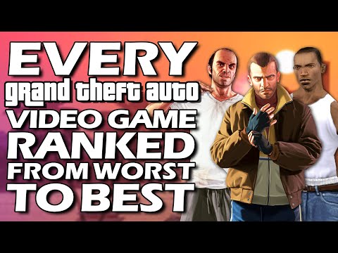 Every Grand Theft Auto (GTA) Video Game Ranked From WORST To BEST