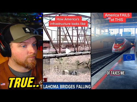 Modern Infrastructure Compared - European Countries VS United States