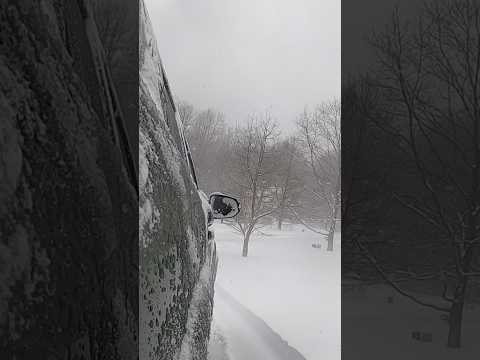 Monday Blues 🙃❄️☃️  (Go Pro down) #funday #snowedin #4runner