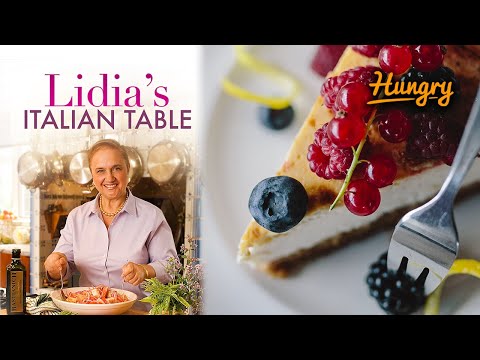 LIDIA'S CHEESCAKE - Lidia's Italian Table (S1E9)
