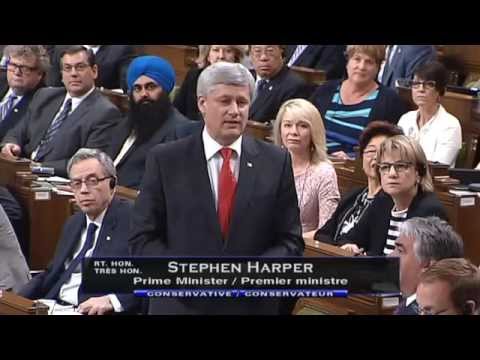 Mulcair versus Harper in Question Period