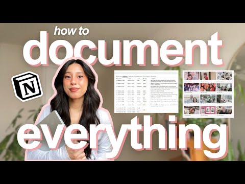 how I use notion for journaling, mood tracking & note-taking 📝✨ (notion tour + template!)