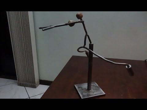 ARTE EM FERRO #PAIEFILHOEQUILIBRISTA