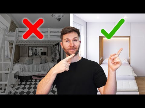 I turned this TINY STUDIO APARTMENT into a SMART ADAPTIVE Home | 18.6 sqm / 200 sqft