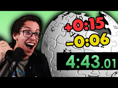 Wikipedia Speedruns are Insane