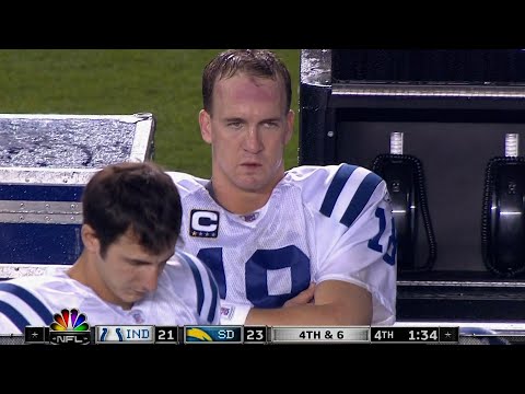 Peyton Throws SIX Interceptions in a Game! (Colts vs. Chargers 2007, Week 10)