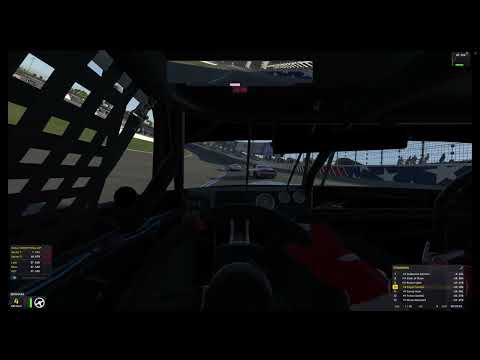 iRacing Oval - Outside Incident