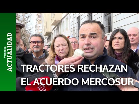 Tractores rechazan la "TRAICIÓN" del acuerdo Mercosur