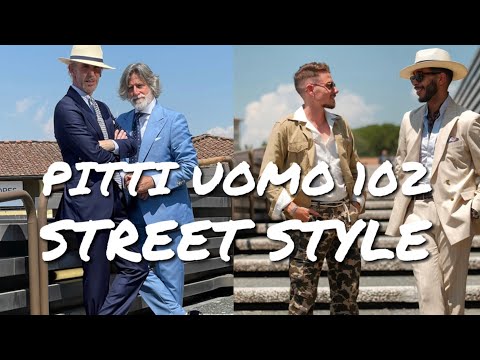 THE BEST STYLES OF PITTI UOMO 102 ⚜️