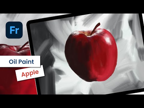 Master Oil Paint Brushes in Adobe Fresco