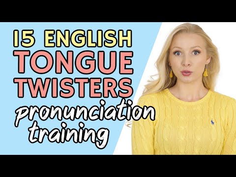 Can YOU say these 15 English Tongue Twisters for Speaking & Pronunciation Training? +Free PDF & Quiz