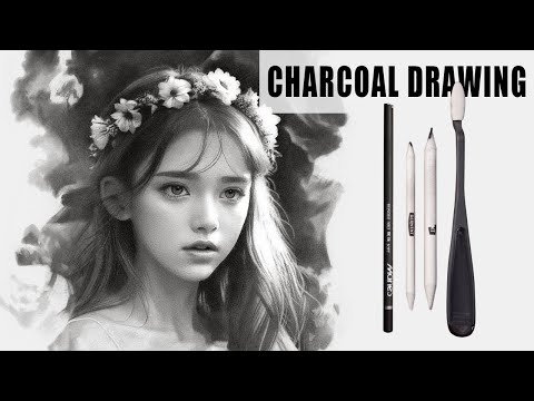 Realistic Charcoal Drawing Tutorial